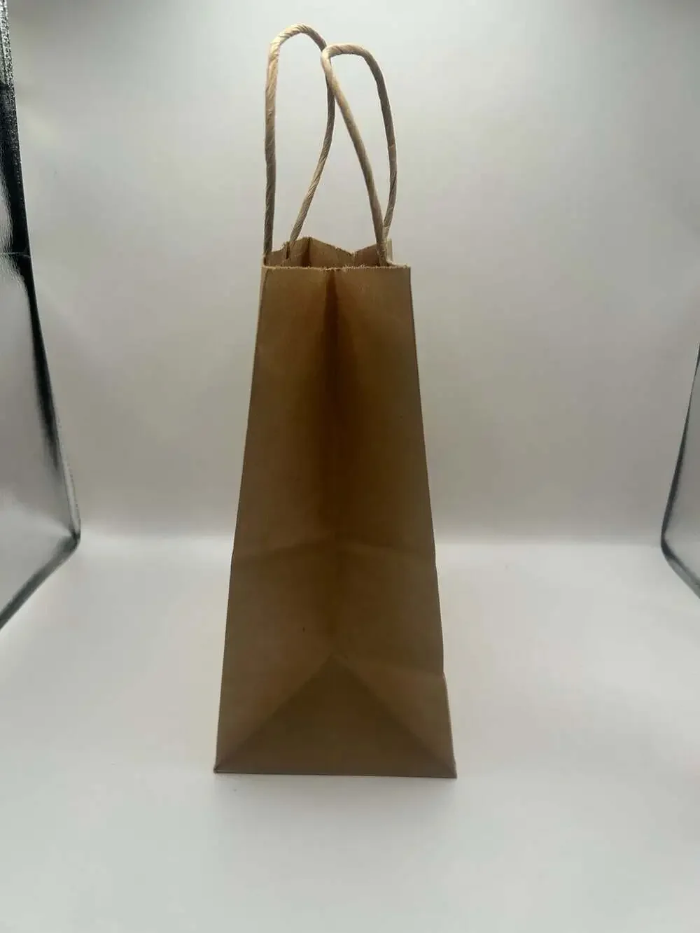 15 Pack Kraft Paper Gift Bags with Handles “Welcome”